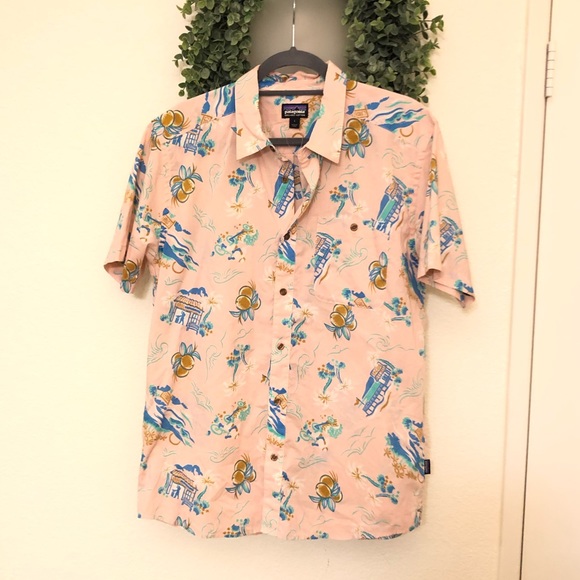 patagonia parrot shirt